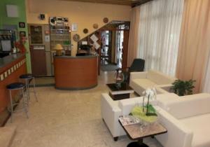 Vstupní hala nebo recepce v ubytování Hotel Sabbia d'Oro + 37 fotografií