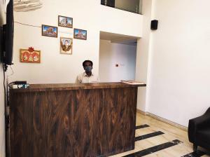 Vstupní hala nebo recepce v ubytování Hotel Manasi INN