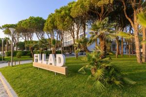 Zahrada ubytování Fllad Resort & SPA Durres