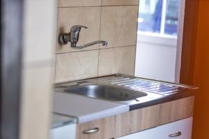 Kuchyň nebo kuchyňský kout v ubytování Apartman Kokin Brod