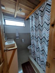 Koupelna v ubytování Chalet del Pacífico