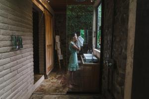 Majutusasutuse Hamadryade Lodge külastajad