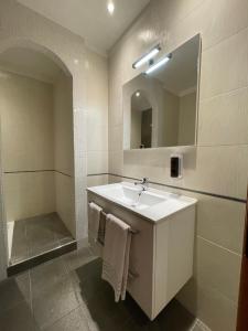 Vannituba majutusasutuses Albergo Ligabue