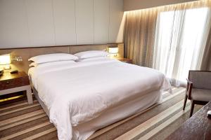 Cama ou camas em um quarto em Sheraton Lima Historic Center
