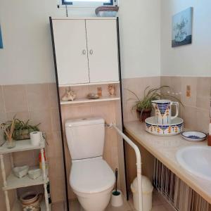 Bilik mandi di Maison charmante avec grand jardin à Noyers-sur-Cher, PMR +27 gambar
