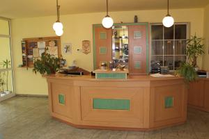 Vstupní hala nebo recepce v ubytování Hotel Riedel