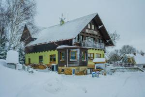 Hotel Kačenka during the winter