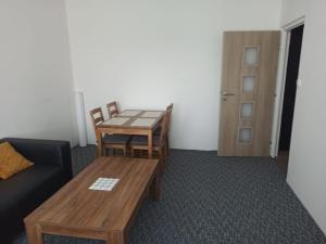 Posezení v ubytování Apartmán Kovářská u Klínovce