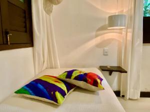 Postel nebo postele na pokoji v ubytování Mangueira Boutique Hotel Moreré