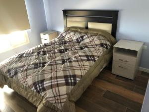 Cama ou camas em um quarto em Mirador del Kaiken