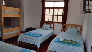 Katil atau katil-katil dalam bilik di Hotel Duna Sur