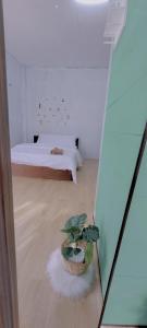 Postel nebo postele na pokoji v ubytování Mycoffeepanghai