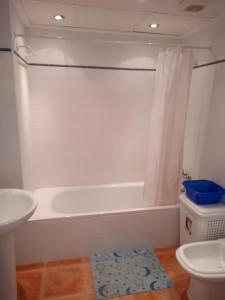 Koupelna v ubytování Apartamento de Palomares CUEVAS DEL ALMANZORA