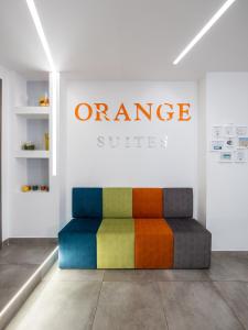 Posezení v ubytování Orange Suites - De Vivo Realty Sorrento