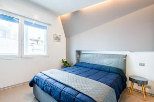 Posteľ alebo postele v izbe v ubytovaní Rimini Marina Centro Station Apartment
