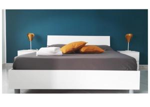 En eller flere senge i et værelse på A Due Passi dal Mare B&B