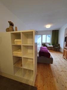 Letto o letti in una camera di Gasthof Grüner Baum