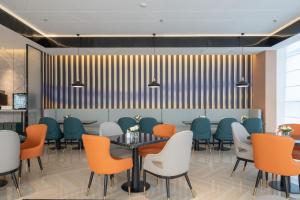 Posezení v ubytování 银座佳悦精选酒店冠县冠宜春路店