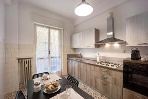 Nhà bếp/bếp nhỏ tại Appartamento Osteria Consani