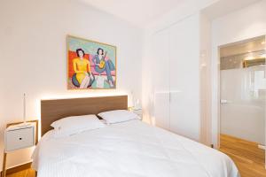 Postel nebo postele na pokoji v ubytování 201- HiEndAccomodation-TopLocation