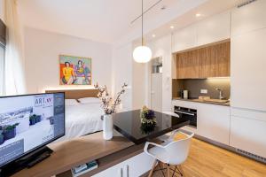 Kuchyň nebo kuchyňský kout v ubytování 201- HiEndAccomodation-TopLocation