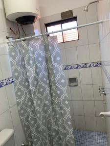 Vonios kambarys apgyvendinimo įstaigoje Hotel André