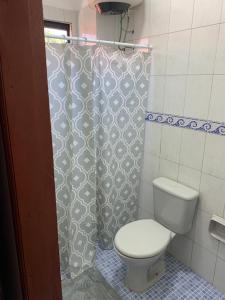 Vonios kambarys apgyvendinimo įstaigoje Hotel André