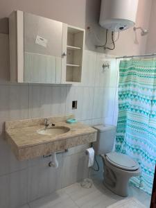 Vonios kambarys apgyvendinimo įstaigoje Hotel André