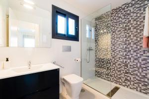 Koupelna v ubytování Apartamento Peonia