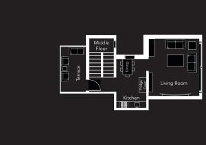 Plan piętra w obiekcie Vienna Penthouse 1