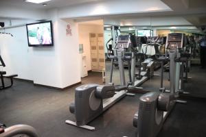 Fitness centrum a/nebo fitness zařízení v ubytování Aranzazu Centro Historico