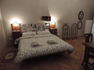 Postel nebo postele na pokoji v ubytování Casa Mappamondo