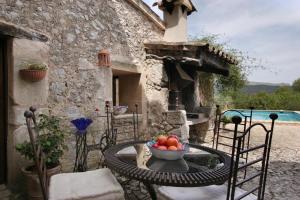 The swimming pool at or close to Can Guillo
