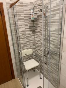 Koupelna v ubytování Casa Fabbrichina