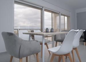 Posezení v ubytování Sea & View Villas