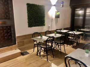 A seating area at Hotel Ariel Silva