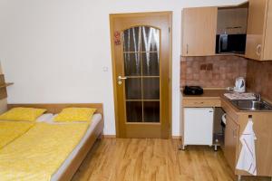 Kuchyňa alebo kuchynka v ubytovaní Apartmány Podyjí