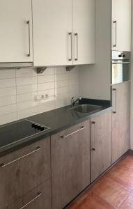 Η κουζίνα ή μικρή κουζίνα στο The Green Studio, Lopinge 94