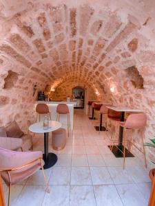 Posezení v ubytování Archontiko Old Town Suites