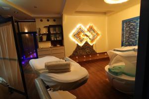 Ванная комната в Hotel Arka Spa