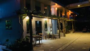 Budova, kde se aparthotel nachází
