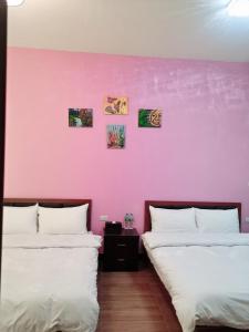 Postel nebo postele na pokoji v ubytování Gentlemen B&B