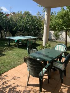 A garden outside Villa Dacar