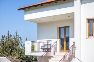 Balkón nebo terasa v ubytování Villa Kora