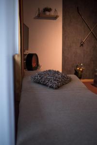 Кровать или кровати в номере Ferienwohnung Gipfelblick