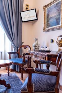 Posezení v ubytování Hotel Moderno
