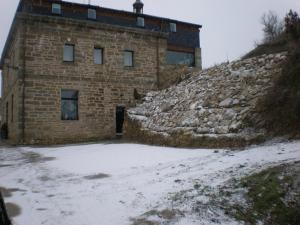 El Palacete del Obispo v zimě