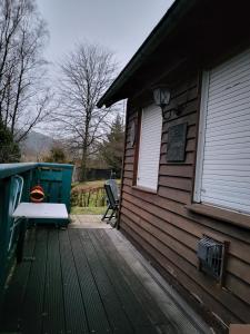 Balkón nebo terasa v ubytování Kleines Ferienhaus mit Charme