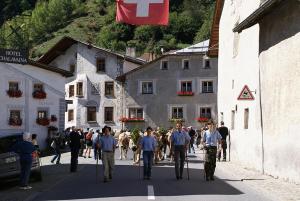 Επισκέπτες που μένουν στο Camping Muglin