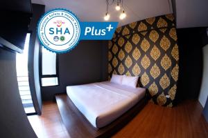 Postel nebo postele na pokoji v ubytování Hide Bangkok Hostel